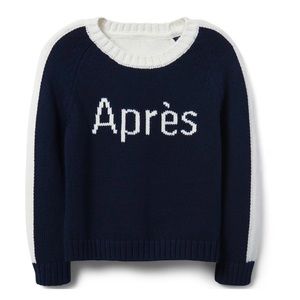 Janie and Jack Après Crewneck Sweater